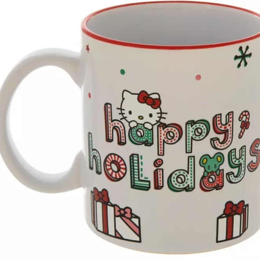 Happy Holidays Hello Kitty Mug - Brand new with Tags!​​​​​​ - Picture 2 of 9